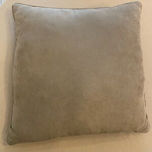 Pier 1 Imports Indoor/Outdoor Pillow in Taupe.